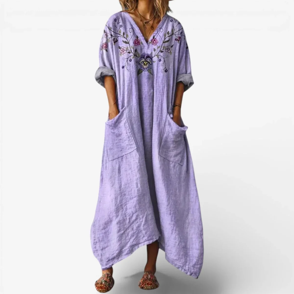 Domenica™ Vestido Bohemio - Imagen 8