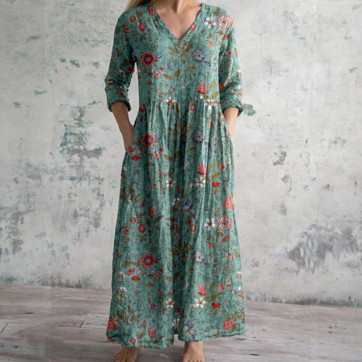 Eliana | Elegante vestido floral - Imagen 3