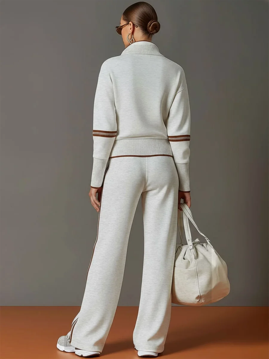 Marietta | Blusa y pantalón con piernas anchas para Mujer - Imagen 6