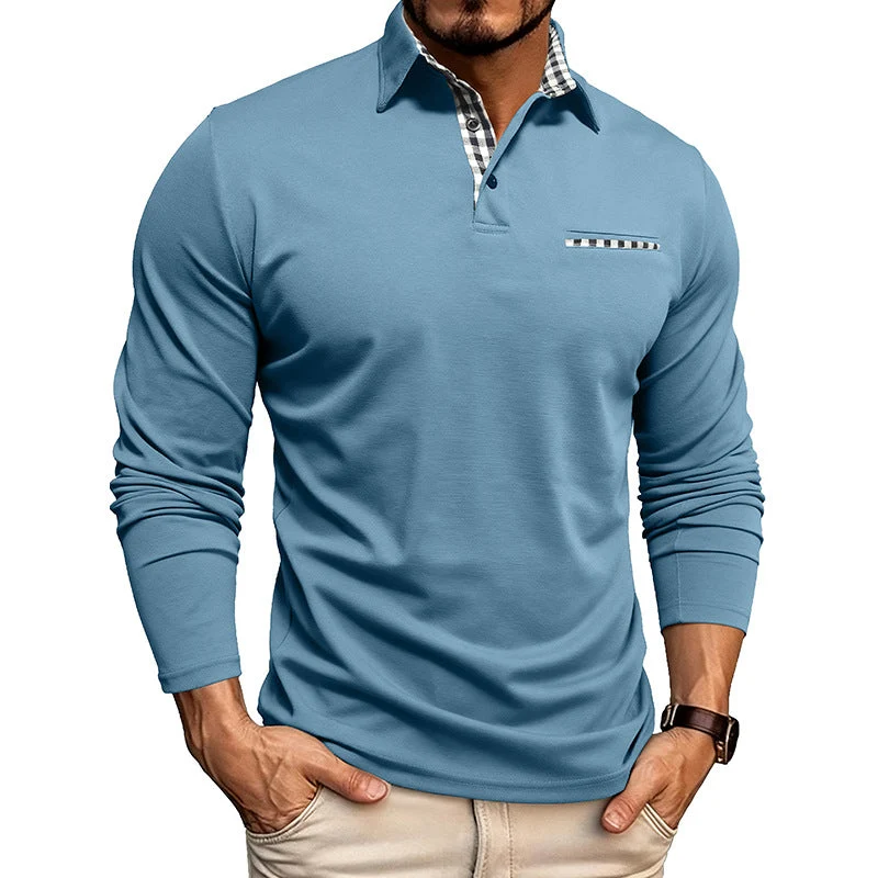 William - Polo Premium de Manga Larga para Hombre - Imagen 8