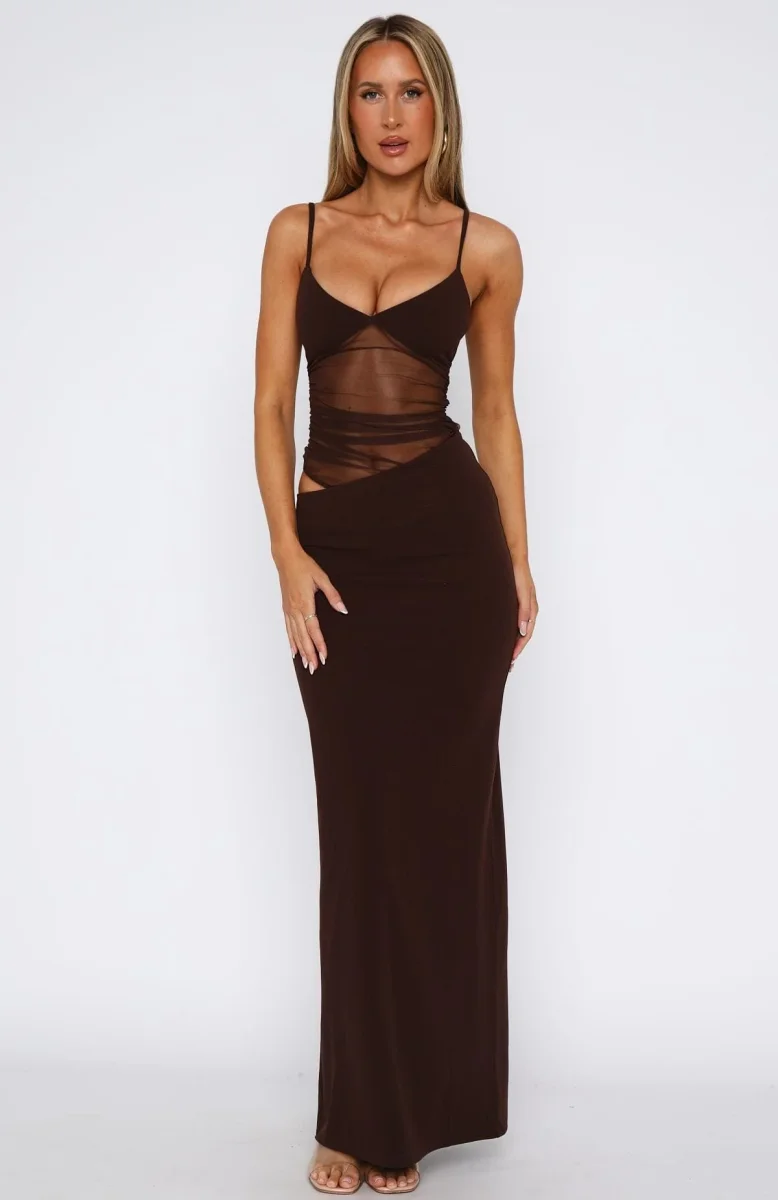 Naiara - Vestido Largo Transparente - Imagen 7