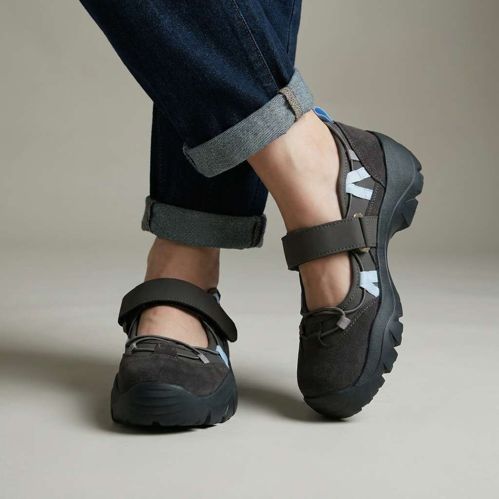Velina | Zapatillas cómodas con cierre de velcro para Mujer - Imagen 3