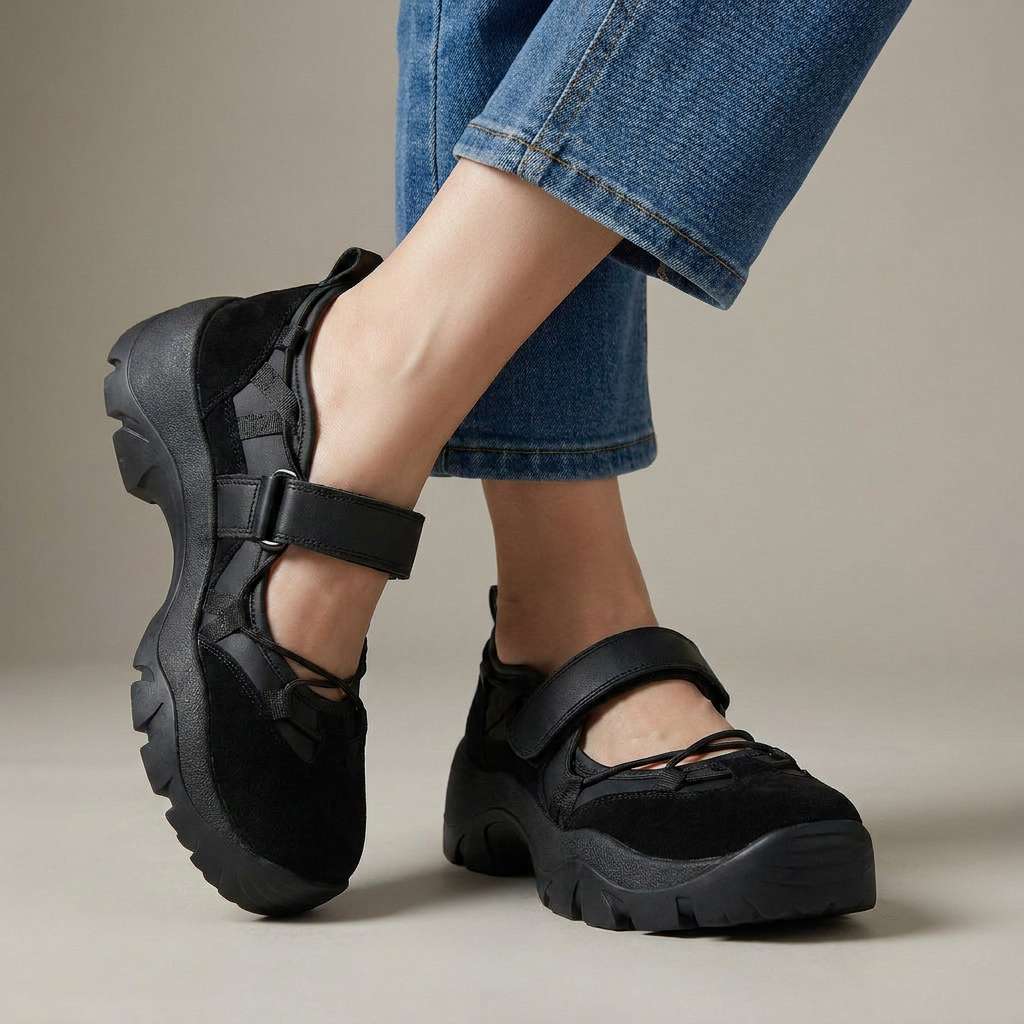Velina | Zapatillas cómodas con cierre de velcro para Mujer - Imagen 6