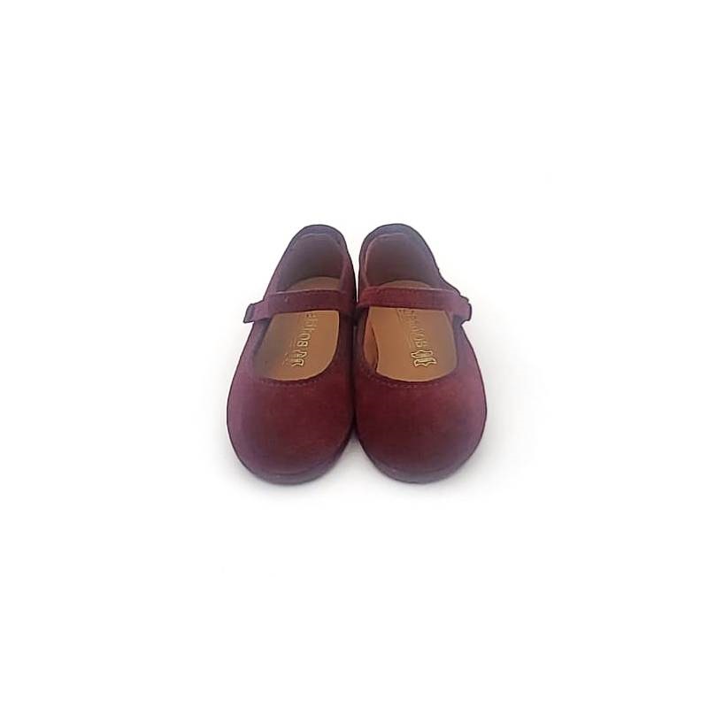 Mercedes serraje con cierre de botón y suela de goma - Imagen 5