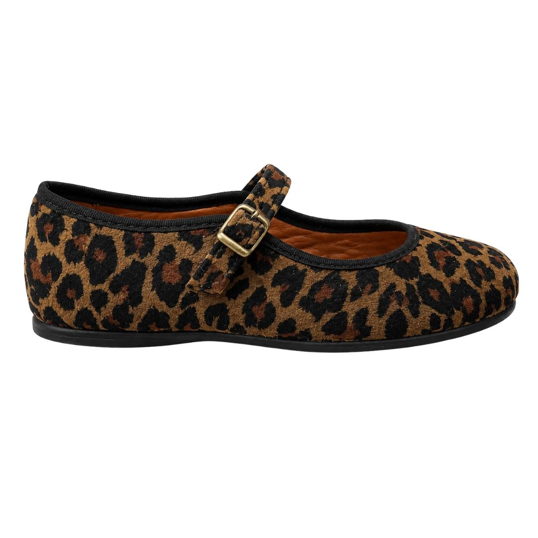 Mercedita Hebilla Terciopelo Leopardo - Imagen 2