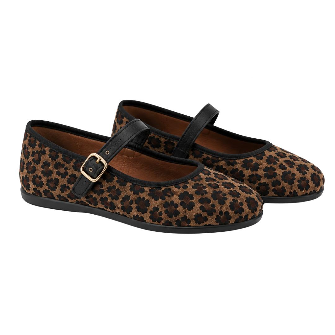 Mercedita respetuosa terciopelo animal print - Imagen 3