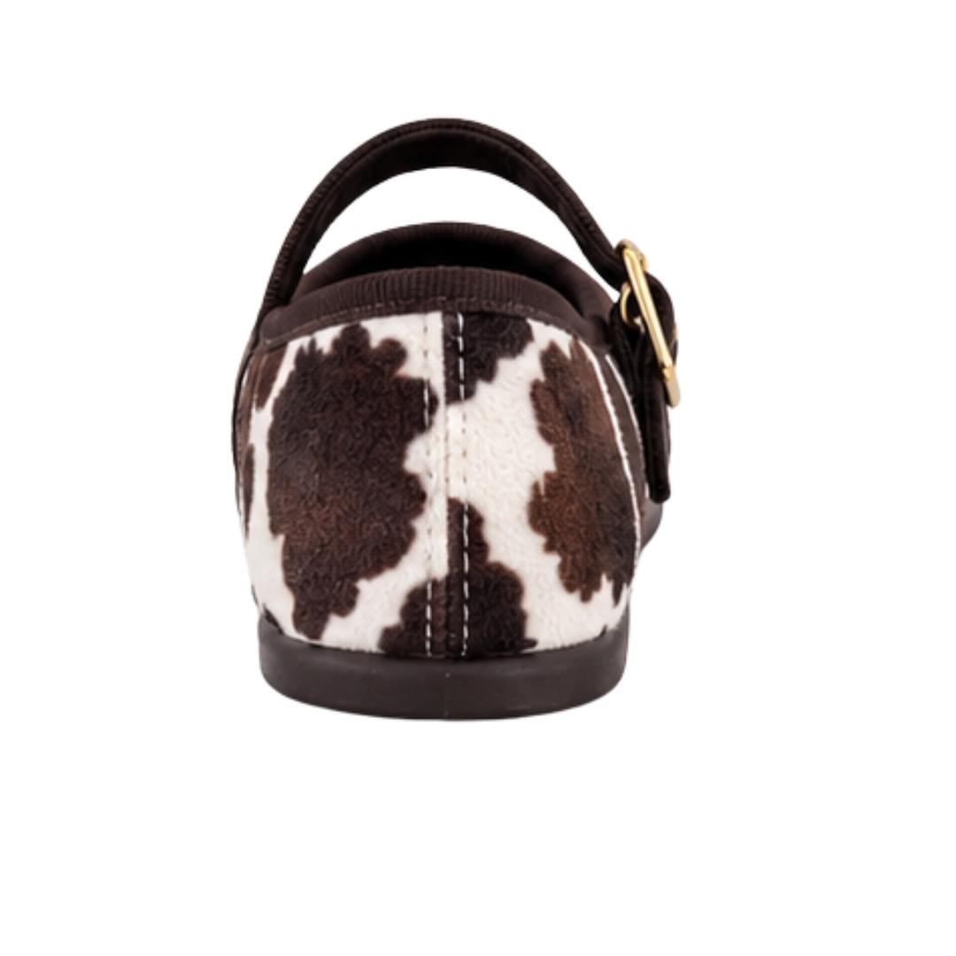 Merceditas Respetuosas con Hebilla y Piel Ante Animal Print - Imagen 8