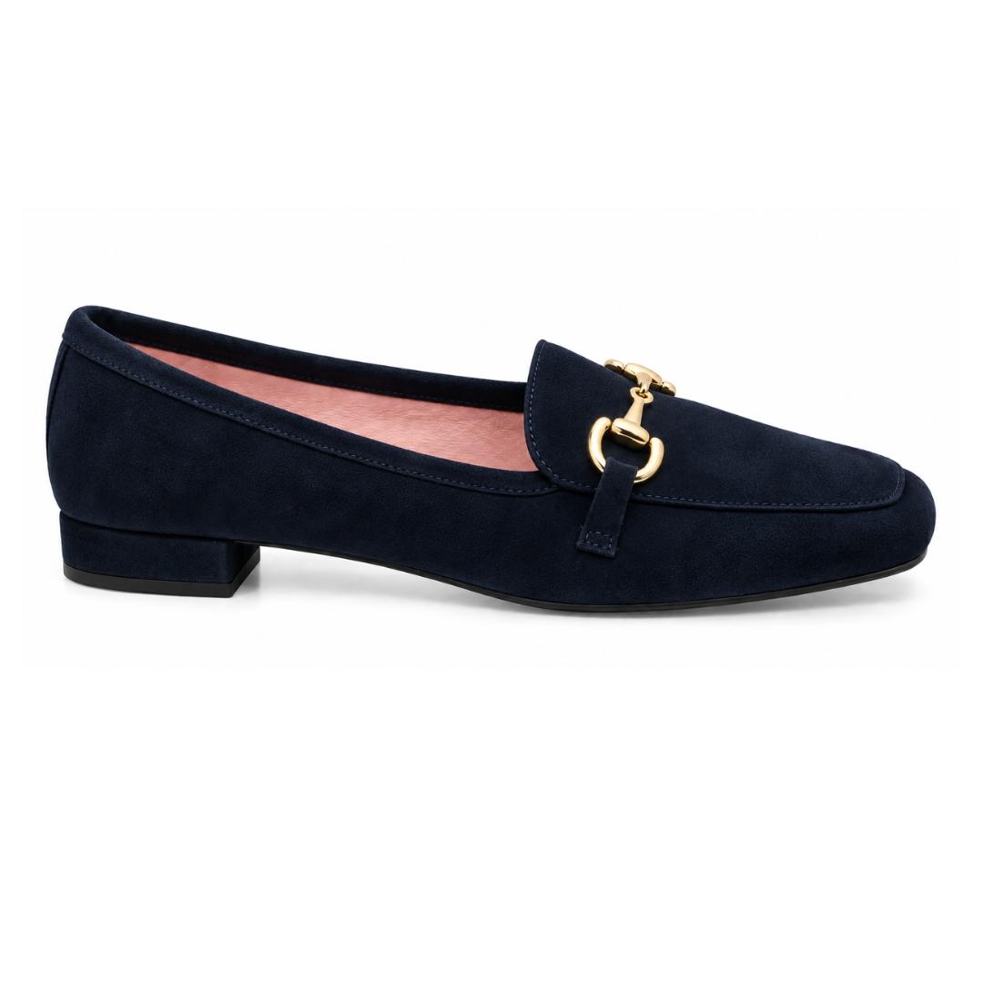 Mocasines de mujer de piel ante con cadena – Hechos en España - Imagen 4