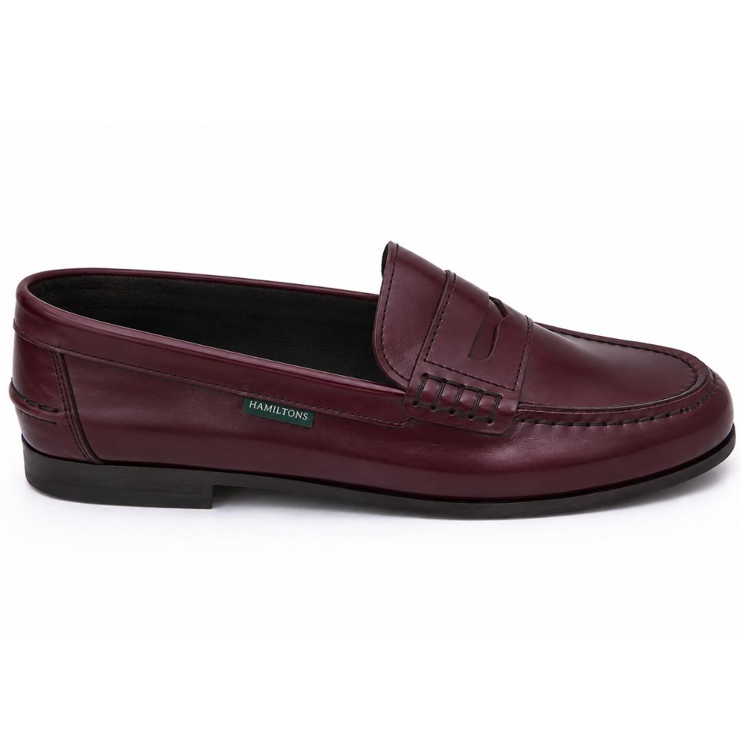 Mocasín o castellano con brillo y con suela de goma de la marca HAMILTOM - Imagen 4