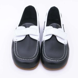Mocasín Anilina Velcro