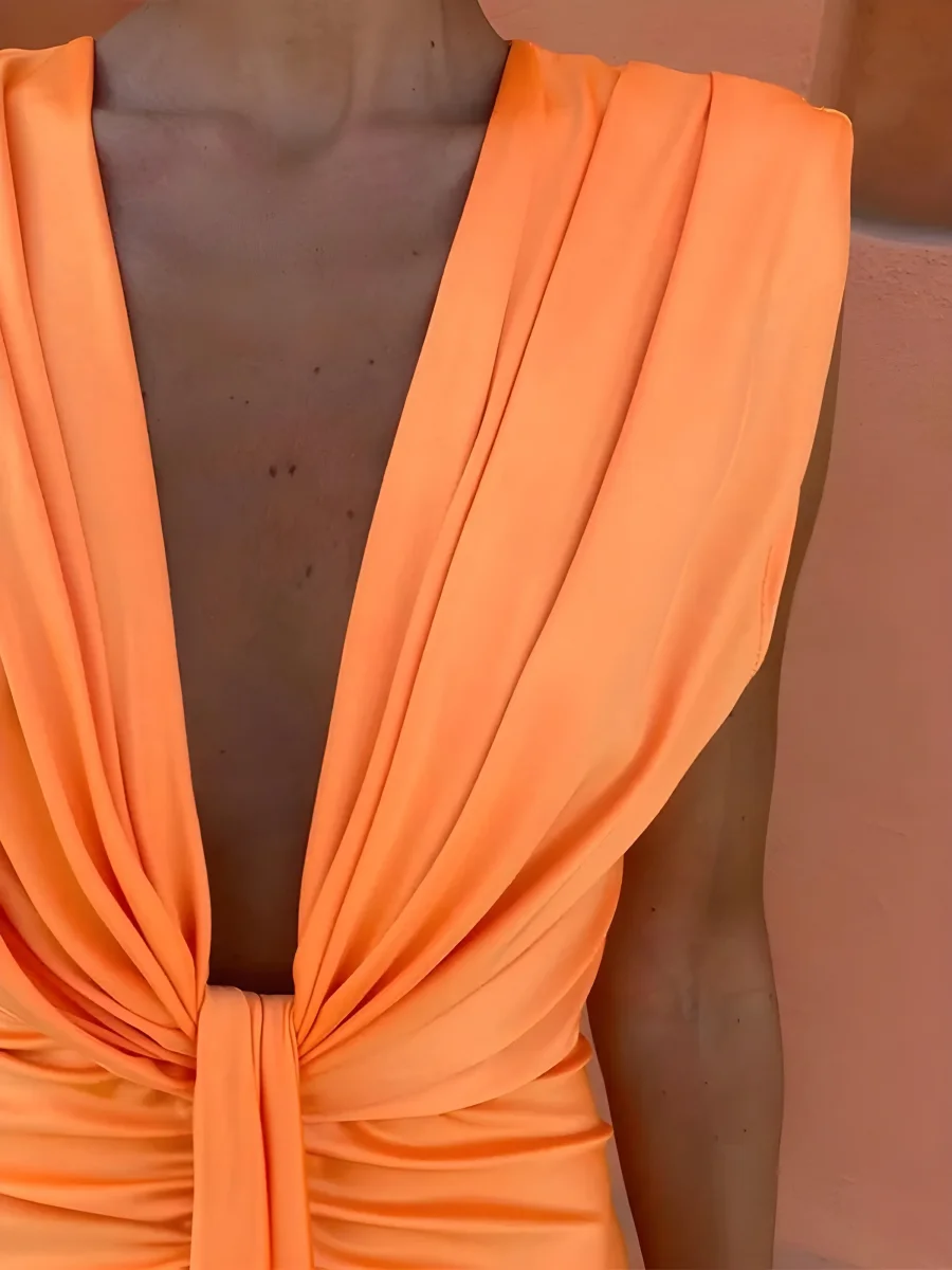 Elvira™ - Vestido con pliegues suaves y elegancia moderna - Imagen 6