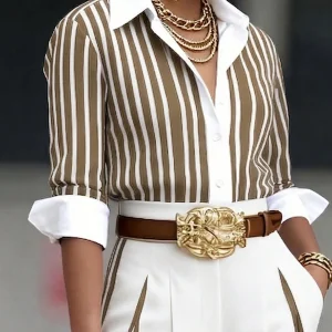 Susana - Conjunto de camisa y pantalones para Mujer