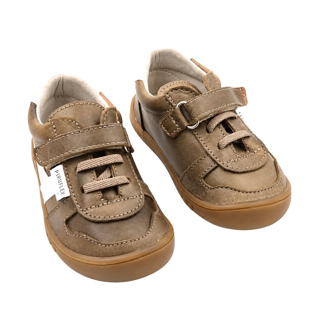Piruflex respetuosa zapatilla en napa piel con cierre de velcro - Imagen 5