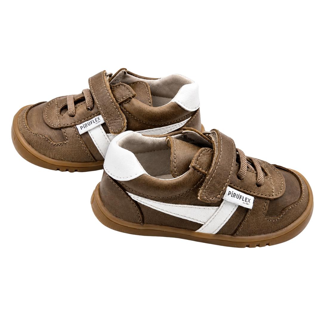 Piruflex respetuosa zapatilla en napa piel con cierre de velcro - Imagen 7
