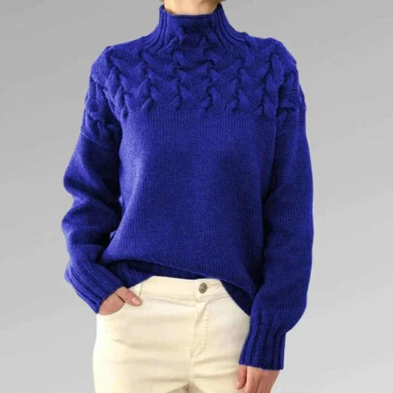 Babette™ | Acogedor jersey de punto con cuello alto - Imagen 5