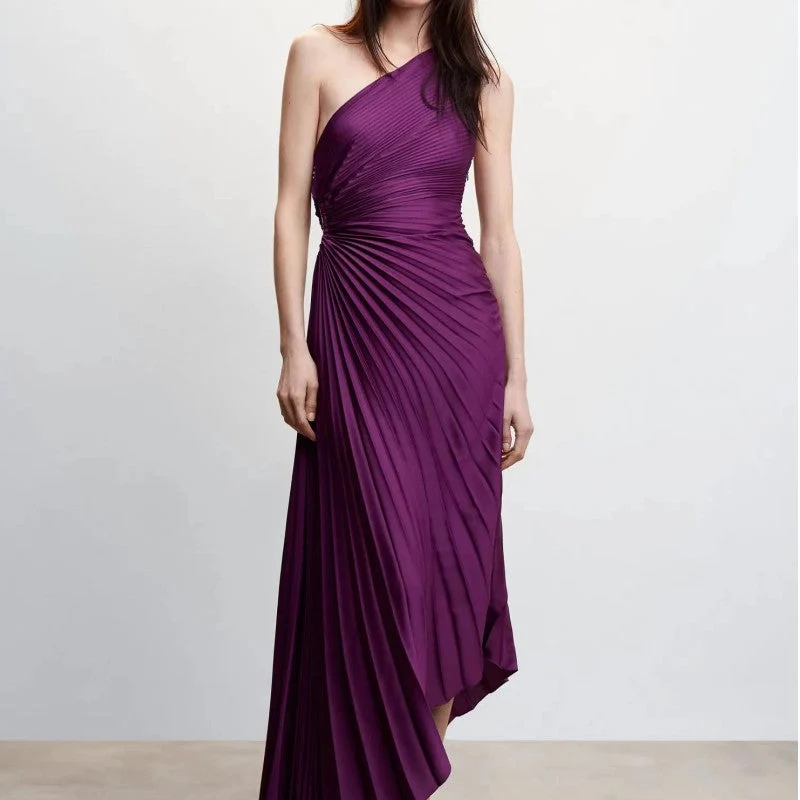 Vestido Angeles™ Estilo Plisado y Elegante - Imagen 2