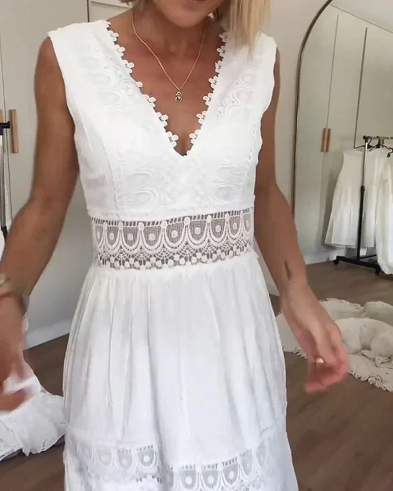 Rosalia - Vestido de verano largo y elegante - Imagen 6