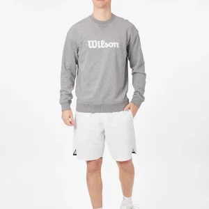 Sudadera hombre Wilson Team Crewneck Gris