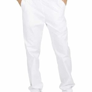 Pantalón sanitario unisex blanco