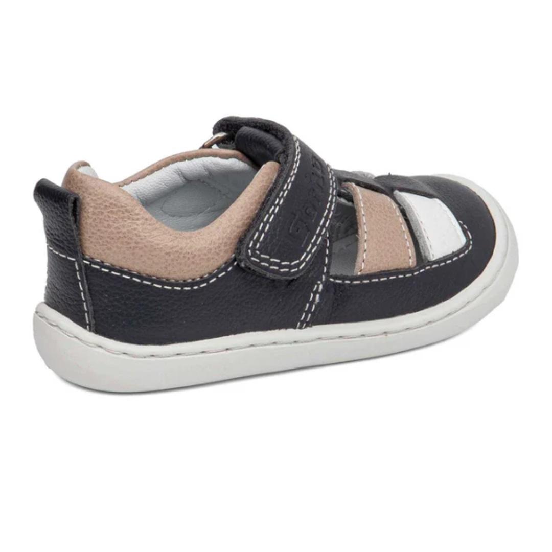 Sandalia piel barefoot o respetuosa con velcro Gorila - Imagen 7