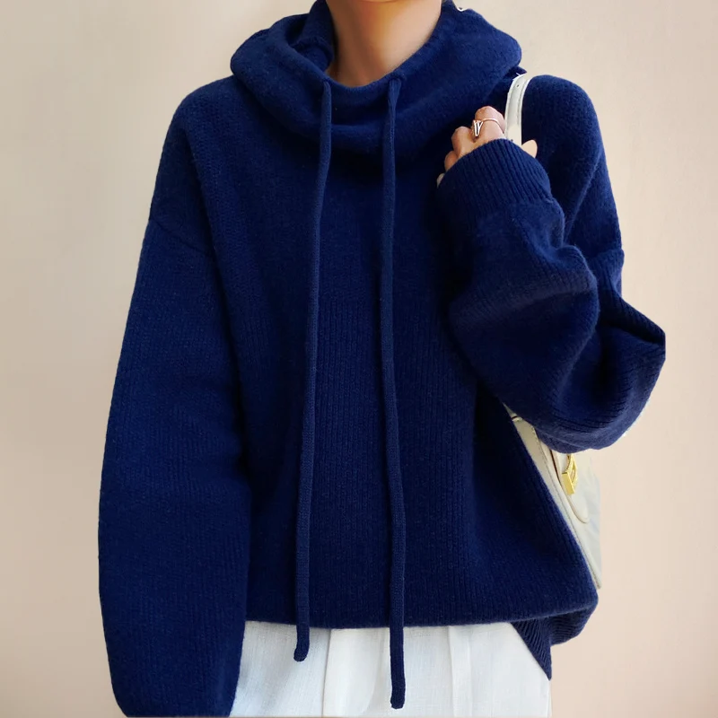 Lia - Elegante suéter de cuello alto para Mujer - Imagen 5