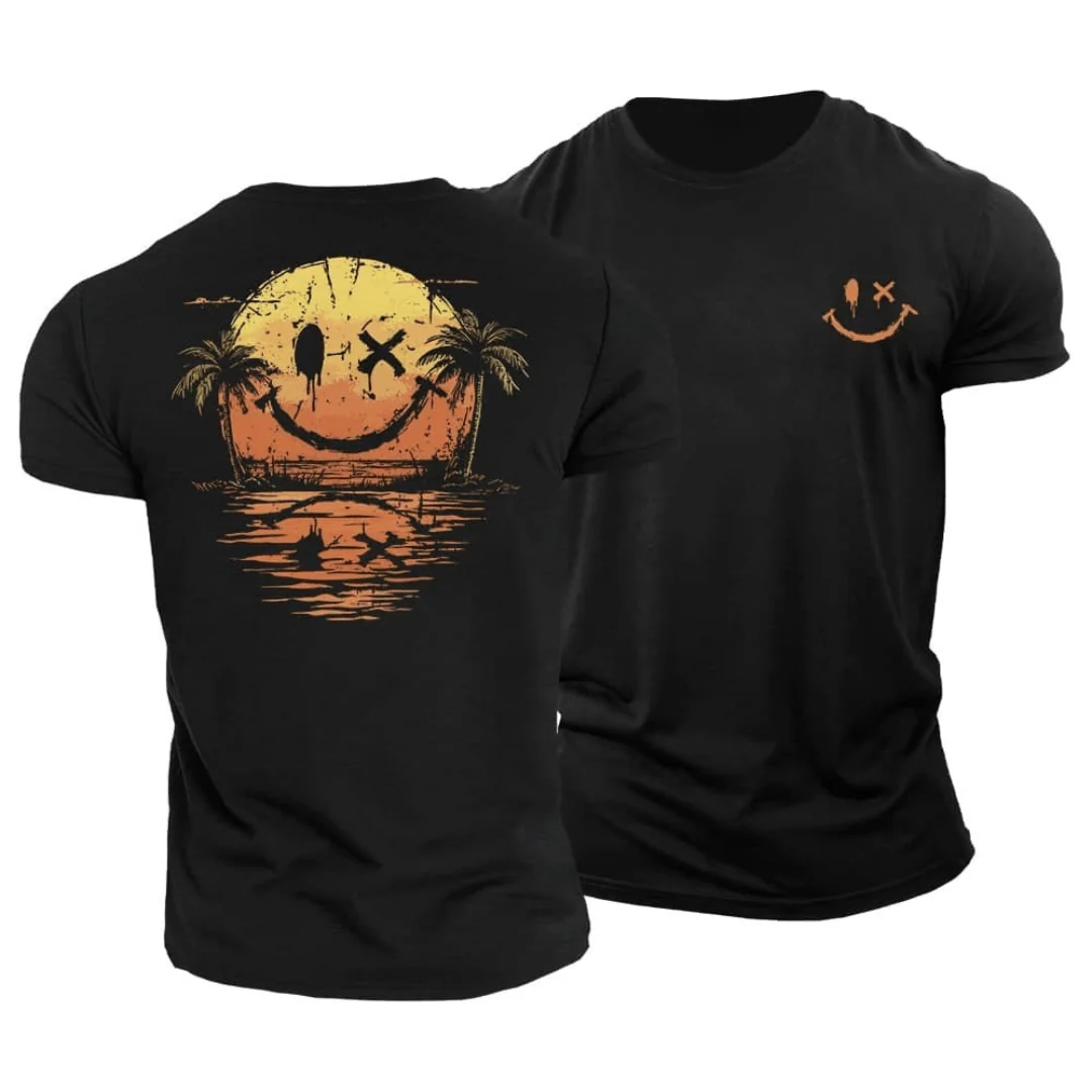 Camiseta de verano con Smiley y Mar - Imagen 3