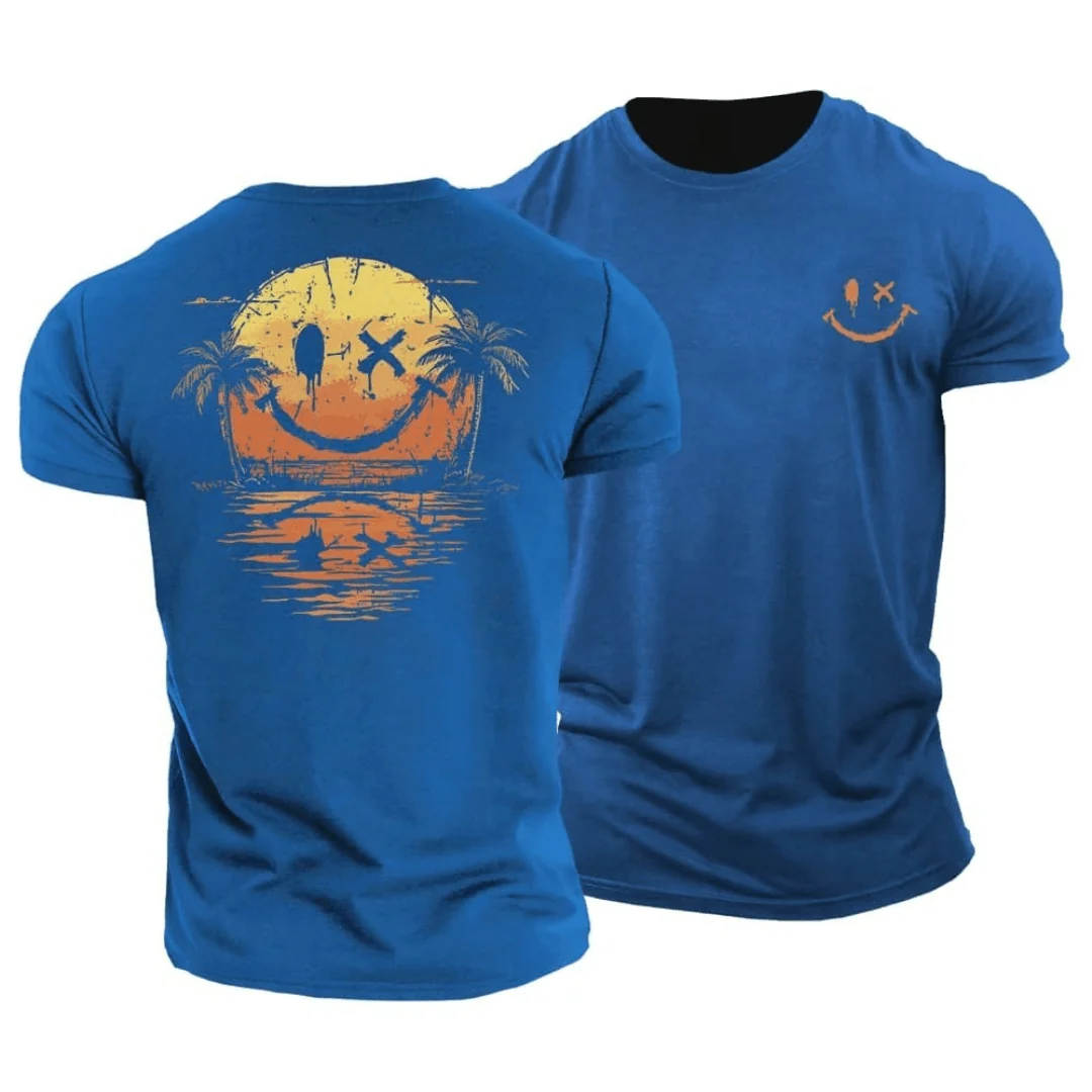 Camiseta de verano con Smiley y Mar - Imagen 8