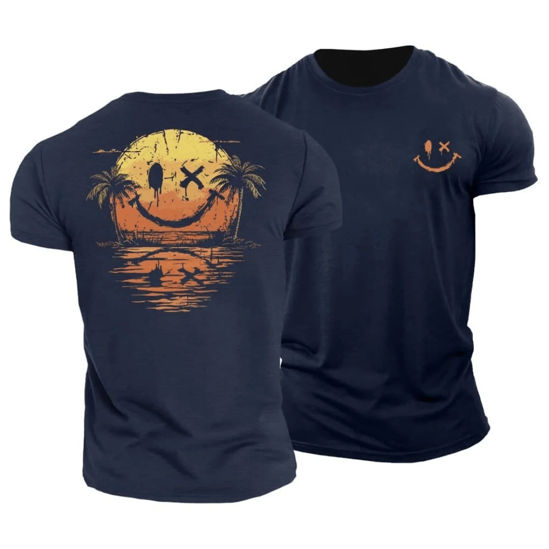 Camiseta de verano con Smiley y Mar - Imagen 4