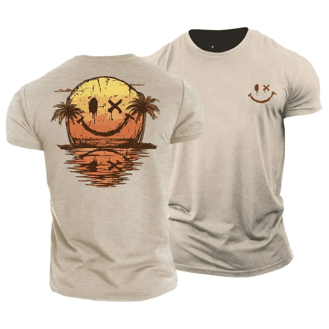 Camiseta de verano con Smiley y Mar - Imagen 2