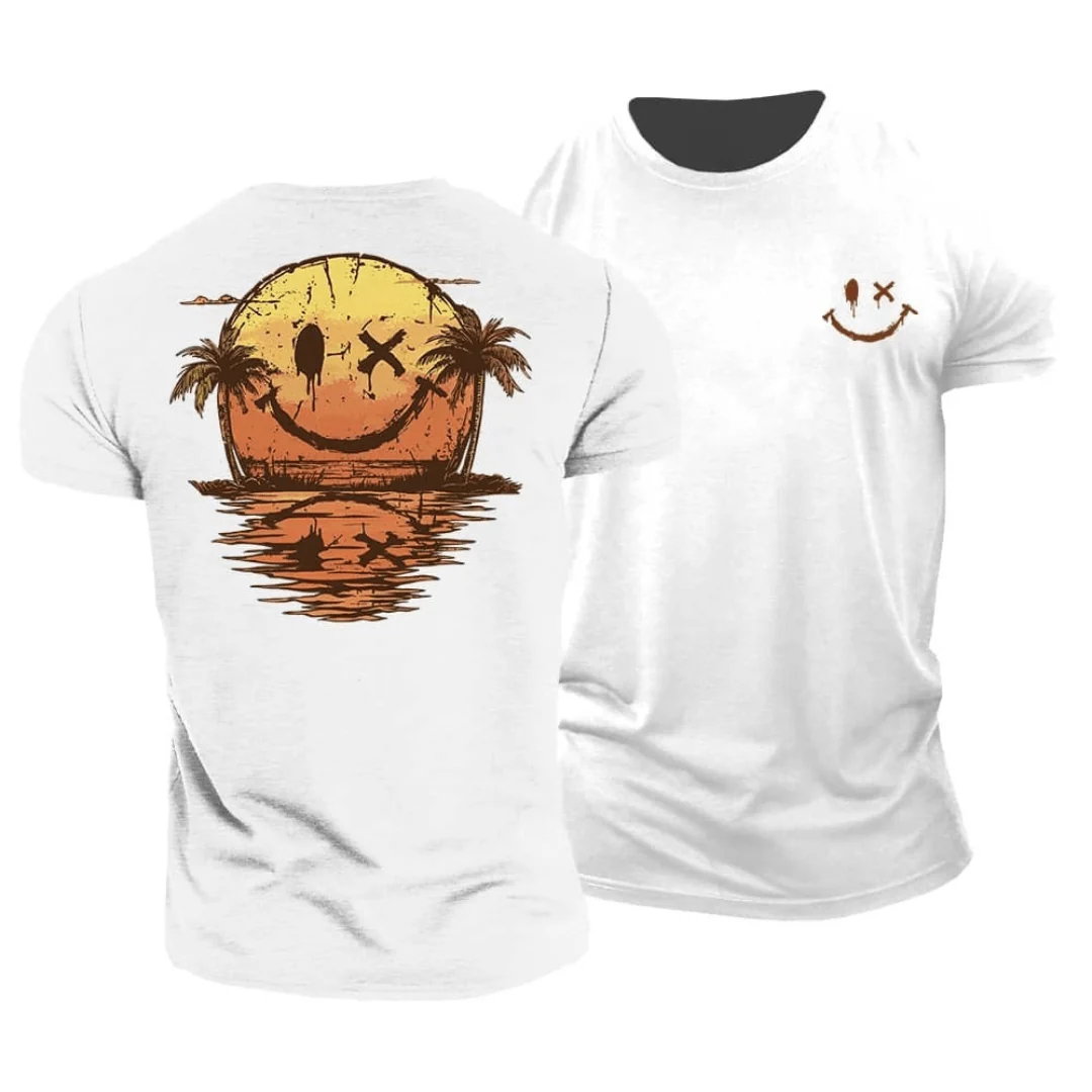 Camiseta de verano con Smiley y Mar - Imagen 7