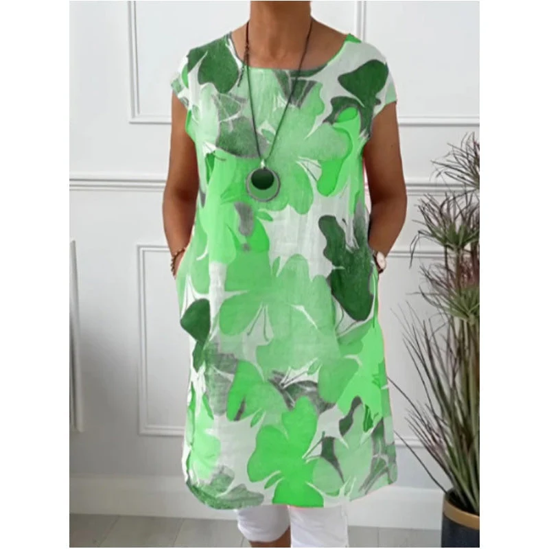 Anita™ | Elegante vestido de cuello redondo - Imagen 7
