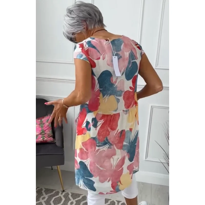 Anita™ | Elegante vestido de cuello redondo - Imagen 4