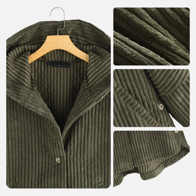 Dana™ | Abrigo con capucha de canalé - Imagen 6