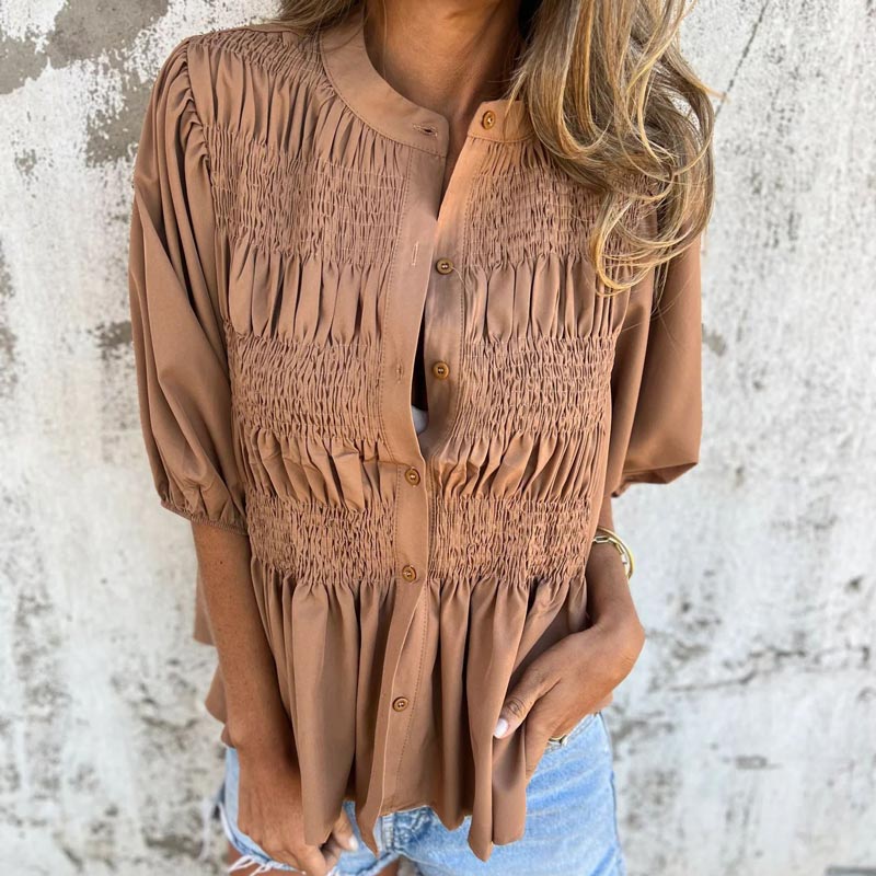 Aukje™ | Blusa chic estilo Ibiza - Imagen 2
