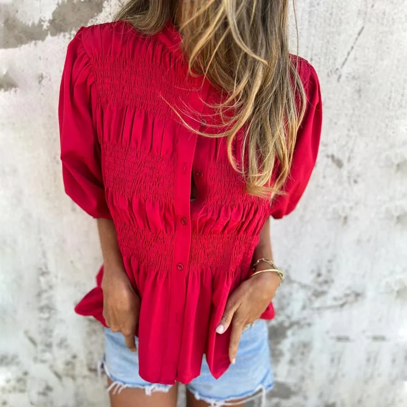 Aukje™ | Blusa chic estilo Ibiza - Imagen 7