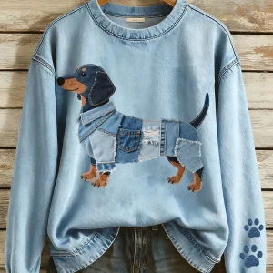 Sol - Sudadera de mujer con Diseño de perro