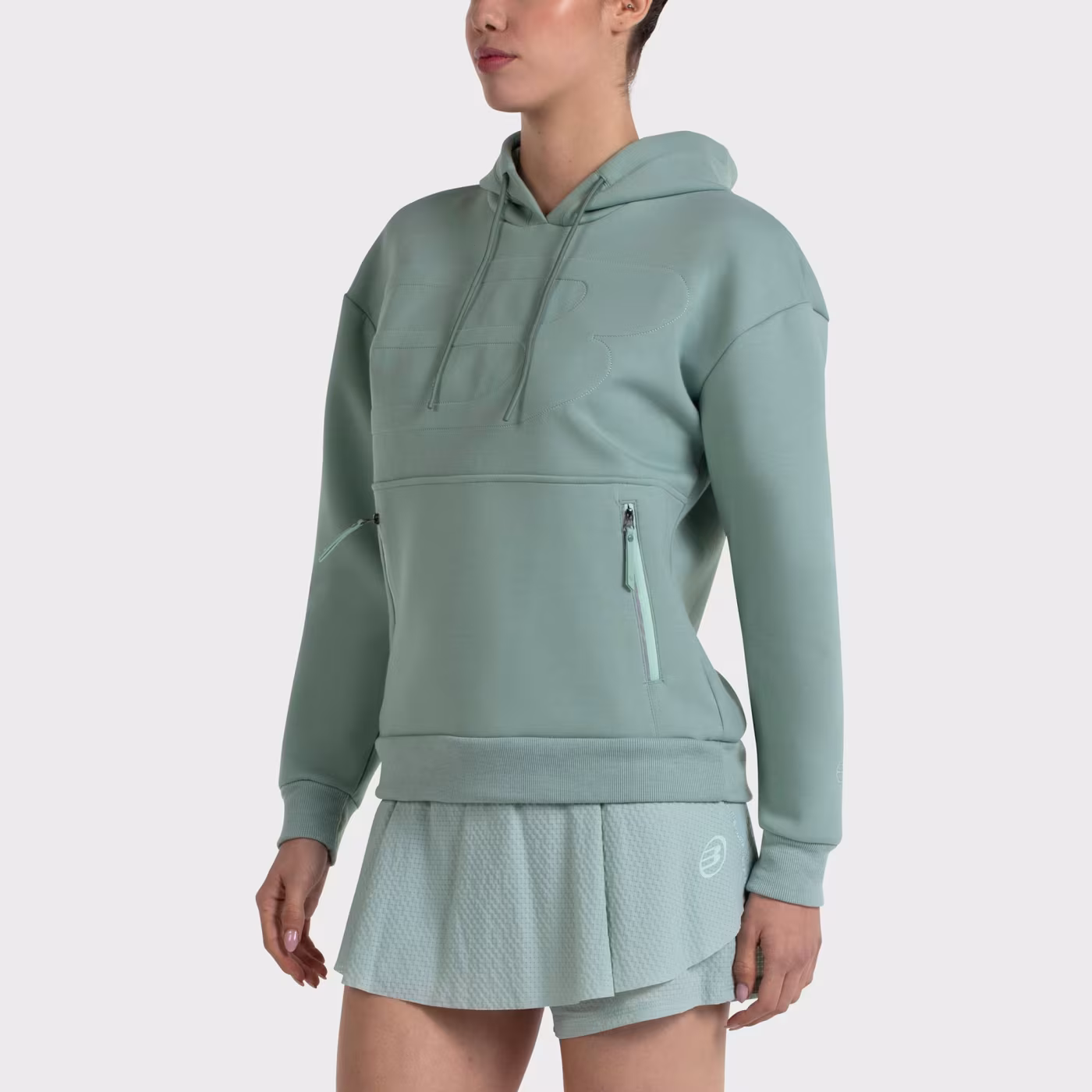 Sudadera Bullpadel Eolia Verde Jade 2026 - Imagen 4