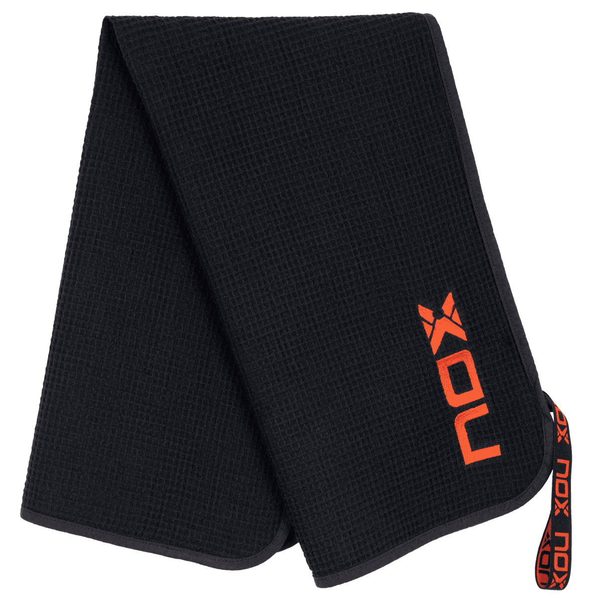 Toalla NOX Negro/Rojo 50x90cm - Imagen 4