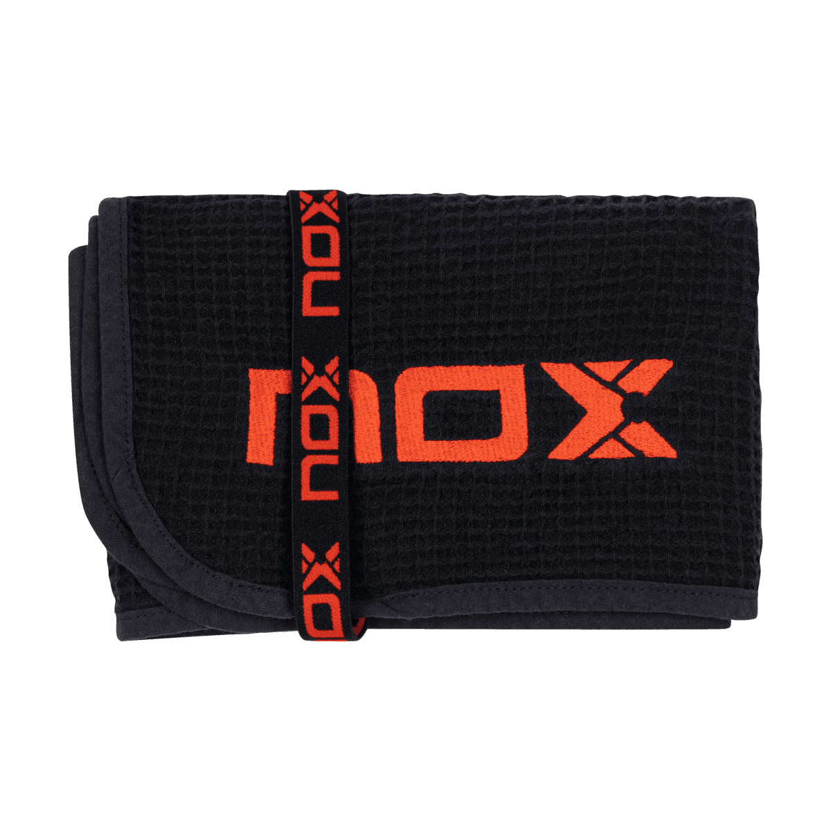 Toalla NOX Negro/Rojo 50x90cm - Imagen 2