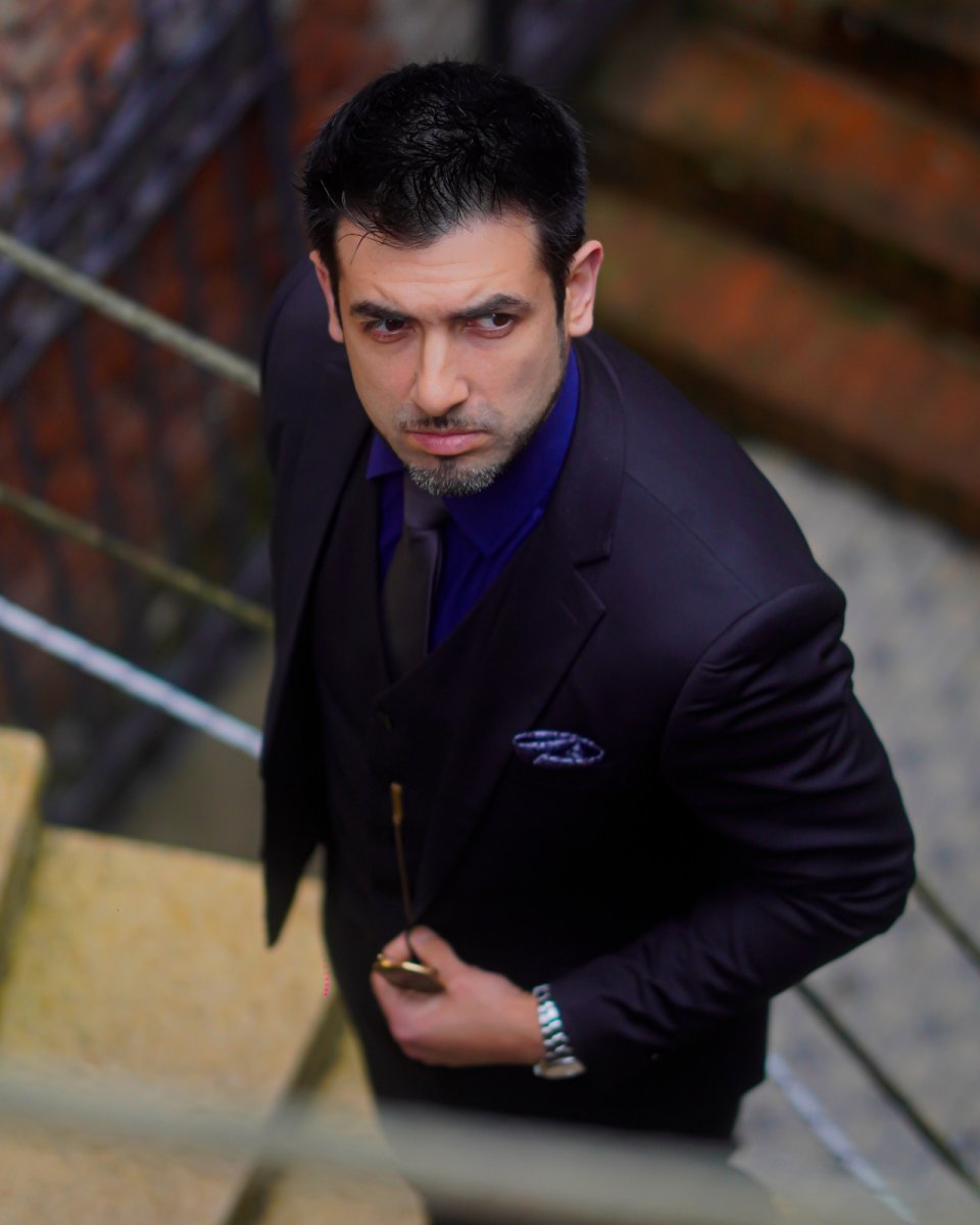 Traje Negro de Hombre Máximo San Martín - Imagen 5