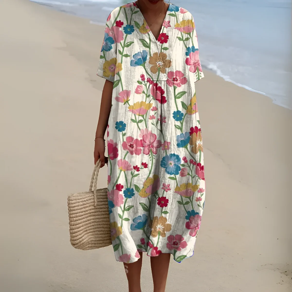 Mea - Vestidos de verano con estampados únicos - Imagen 3
