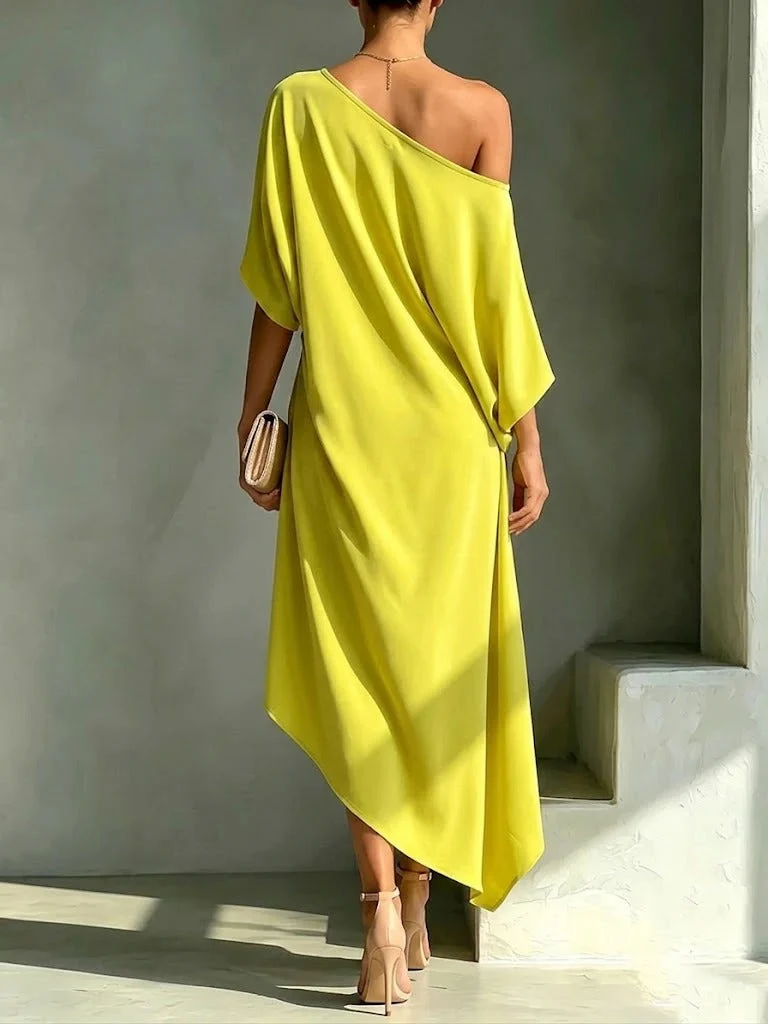 Camila | Vestido asimétrico elegante para Mujer - Imagen 5