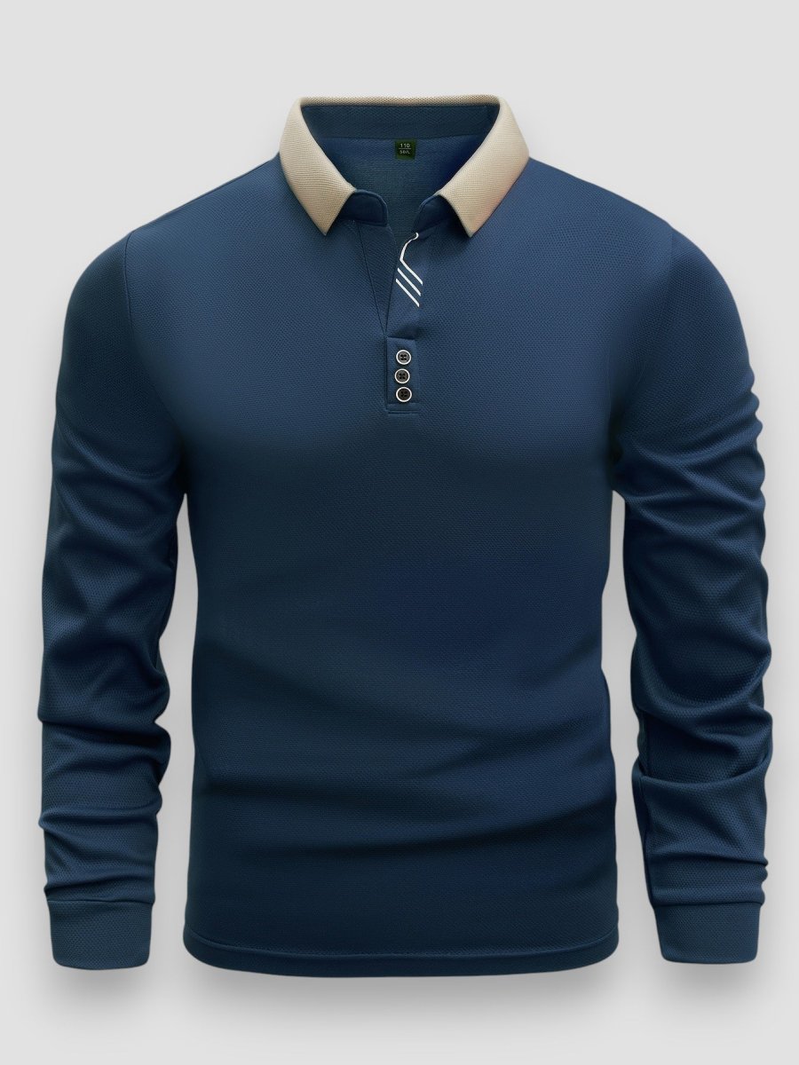 MONACO | POLO DE MANGAS LARGAS PARA HOMBRE - Imagen 4