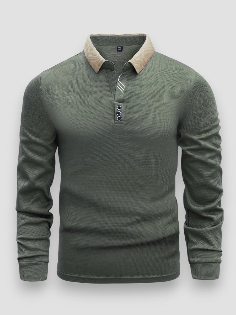 MONACO | POLO DE MANGAS LARGAS PARA HOMBRE - Imagen 5