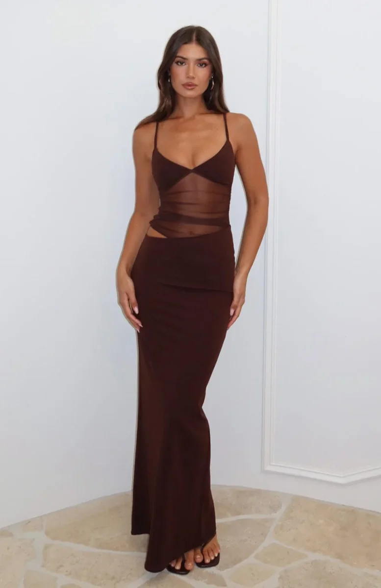 Naiara - Vestido Largo Transparente - Imagen 6