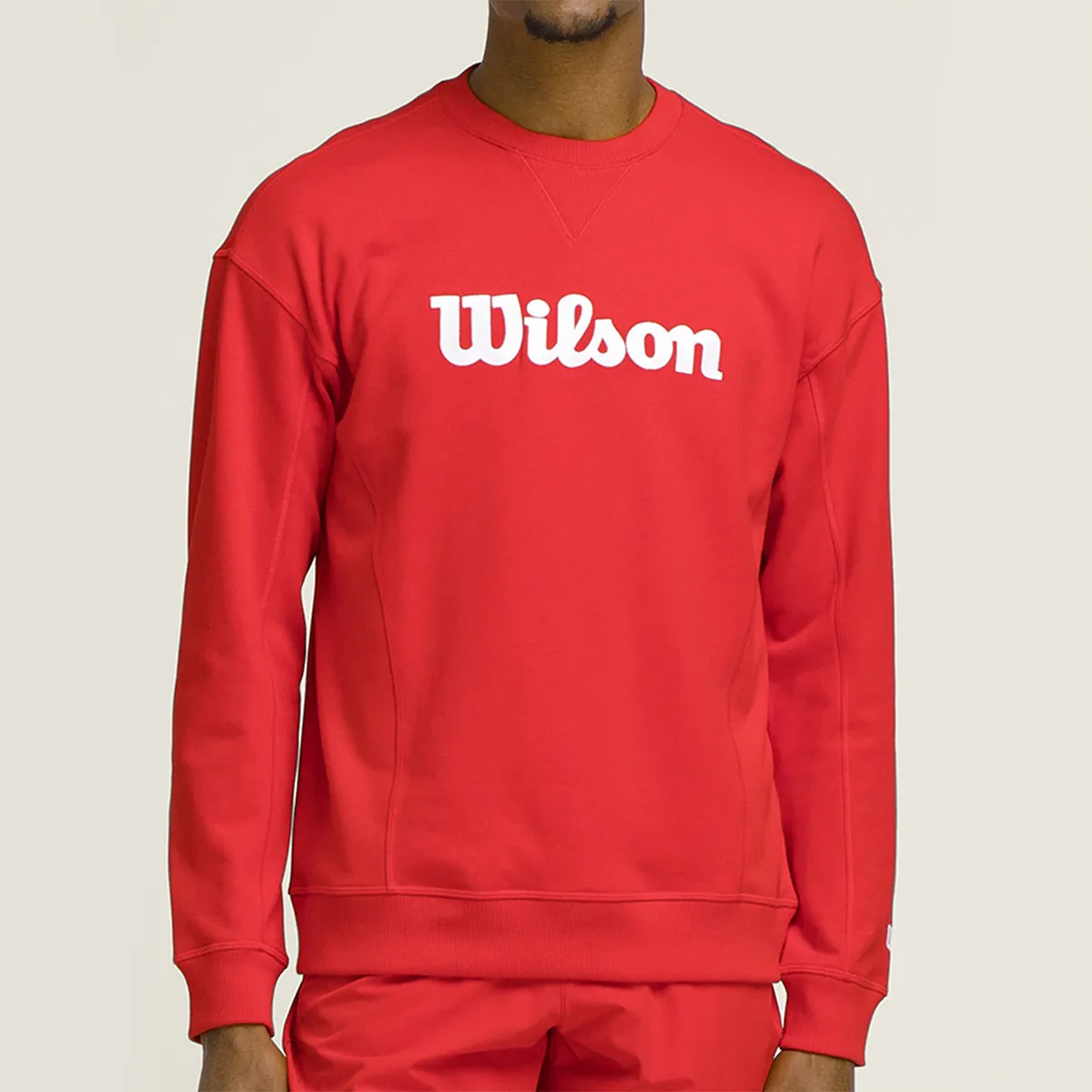 Sudadera Wilson Infrared Padel Team CrewNeck - Imagen 3