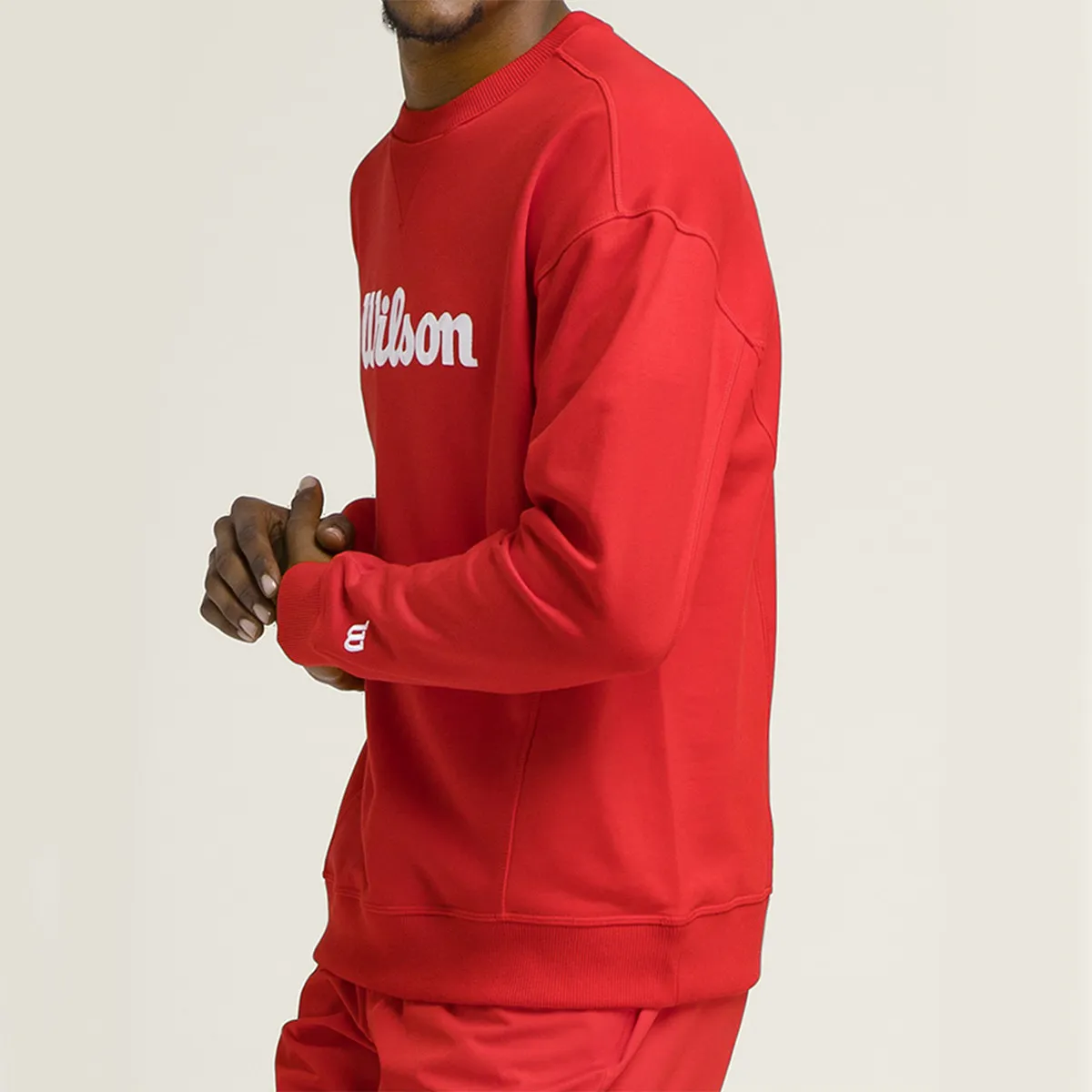 Sudadera Wilson Infrared Padel Team CrewNeck - Imagen 4
