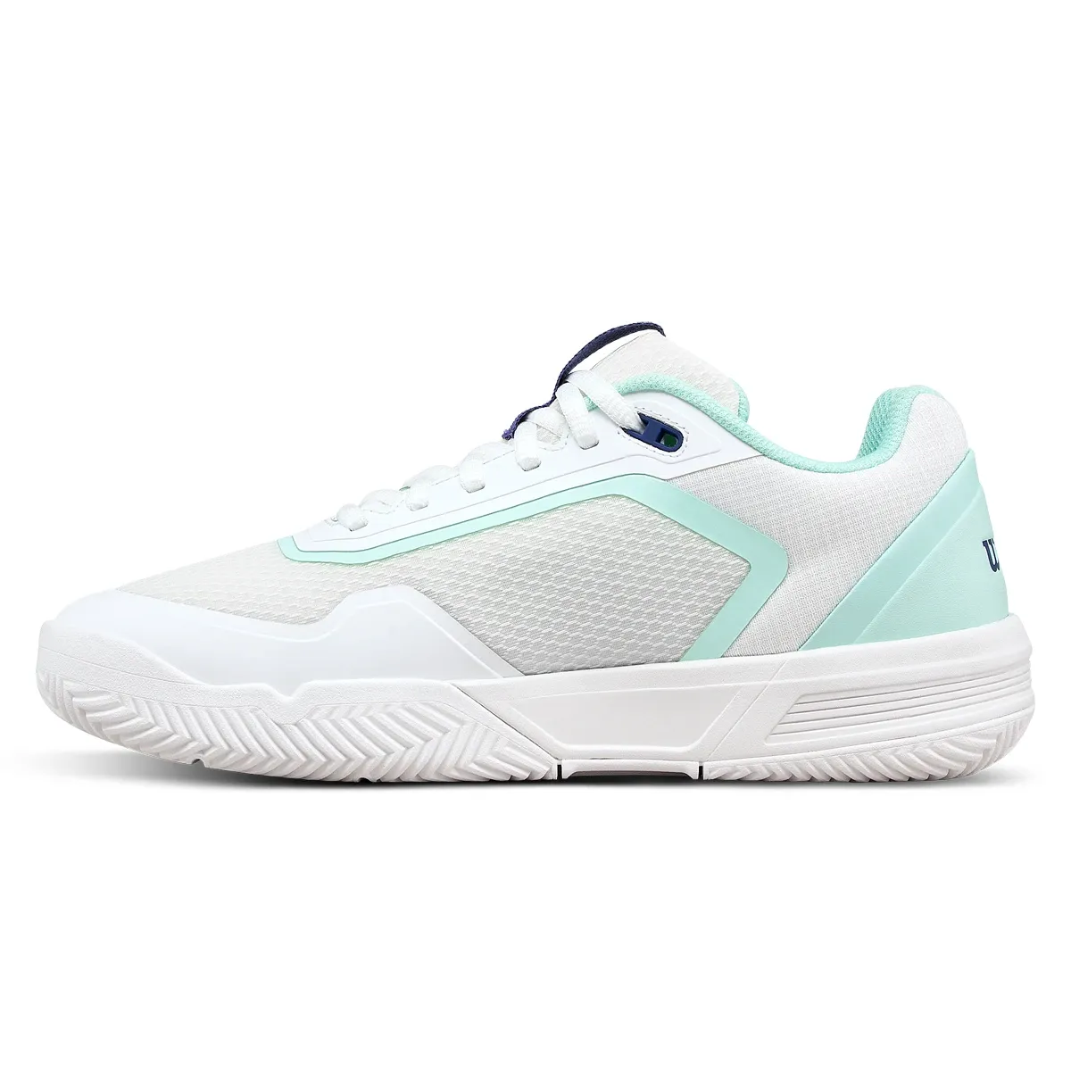 Zapatillas Wilson CourtGlide W Blanco/Turquesa 2026 - Imagen 7