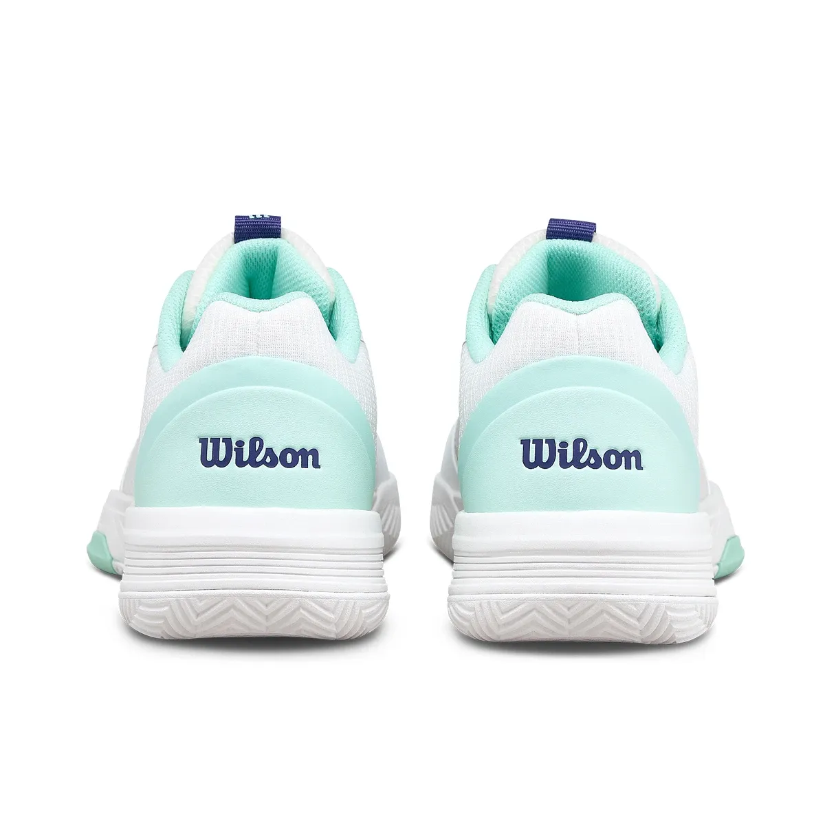 Zapatillas Wilson CourtGlide W Blanco/Turquesa 2026 - Imagen 4