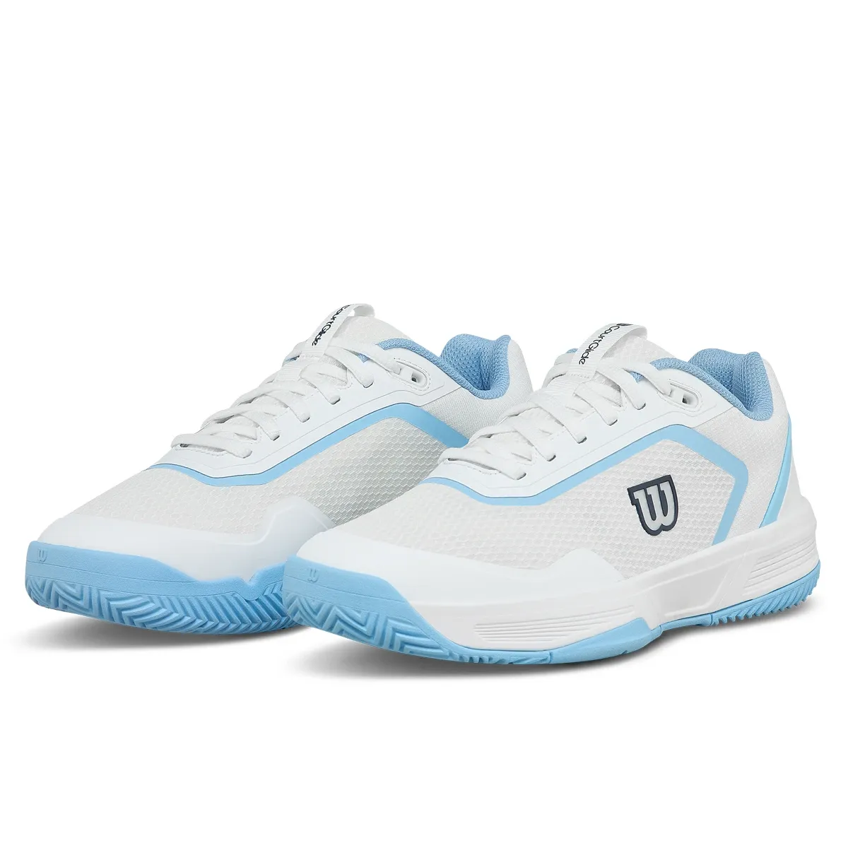 Zapatillas Wilson CourtGlide W Blanco/Azul Cielo 2026 - Imagen 2